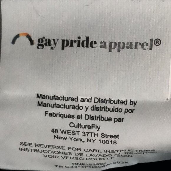 Happy Pride Baseball Cap  Gay Pride Apparel Rainbow LGBTQ Black Embroidered - Picture 9 of 10